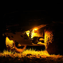 画像をギャラリービューアに読み込む, KC HiLiTES Cyclone V2 2.2in. LED Accessory Light 5w Flood Beam (Single) - Amber Lens