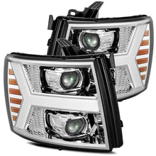 画像をギャラリービューアに読み込む, AlphaRex 07-13 Chevy 1500HD PRO-Series Proj Headlights Plank Style Chrome w/Activ Light/Seq Signal