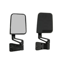 画像をギャラリービューアに読み込む, Rugged Ridge 87-02 Jeep YJ/TJ Black Door Mirror Kit