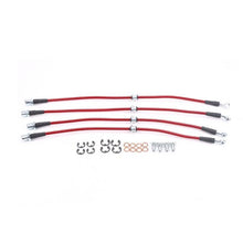 画像をギャラリービューアに読み込む, Power Stop 93-96 Subaru Impreza Front &amp; Rear SS Braided Brake Hose Kit