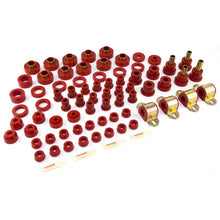 画像をギャラリービューアに読み込む, Rugged Ridge Polyurethane Bushing Kit Red 80-86 CJ