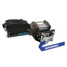 画像をギャラリービューアに読み込む, Superwinch 1,500 lbs. 1.1 HP 120V AC 1/8 In x 35ft. Wire Rope - Gray Wrinkle