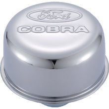 画像をギャラリービューアに読み込む, Ford Racing Chrome Breather Cap w/ Ford Cobra Logo