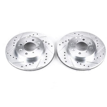 画像をギャラリービューアに読み込む, Power Stop 97-05 Acura EL Front Evolution Drilled &amp; Slotted Rotors - Pair
