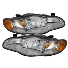 画像をギャラリービューアに読み込む, xTune Chevy Monte Carlo 00-05 Crystal Headlights Chrome HD-JH-CMC00-AM-C