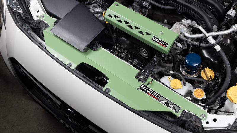GrimmSpeed 2018+ Subaru Crosstrek TRAILS Radiator Shroud - Green