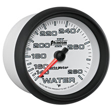 画像をギャラリービューアに読み込む, Autometer Phantom II 2-5/8in 140-280 Degree F Mechanical Water Gauge