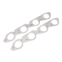 画像をギャラリービューアに読み込む, Stainless Works Big Block Chevy Round Port Header 304SS Exhaust Flanges 2-1/4in Primaries