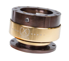 画像をギャラリービューアに読み込む, NRG Quick Release Gen 2.0 - Bronze Body / Chrome Gold Ring