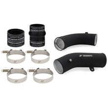 画像をギャラリービューアに読み込む, Mishimoto 17-19 GM 6.6L L5P Cold-Side Pipe and Boot Kit Wrinkle Black