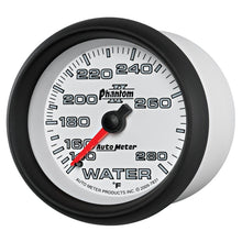 画像をギャラリービューアに読み込む, Autometer Phantom II 2-5/8in 140-280 Degree F Mechanical Water Gauge