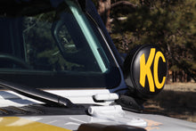 画像をギャラリービューアに読み込む, KC HiLiTES 6in. Round Soft Cover (Pair) - Black w/Yellow KC Logo