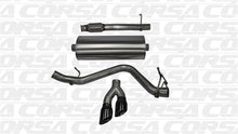 画像をギャラリービューアに読み込む, Corsa 14-19 GMC Sierra/Chevy Silv 1500 Reg. Cab/Long Bed 5.3L V8 Black Sport Single Side CB Exhaust