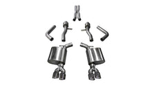 画像をギャラリービューアに読み込む, Corsa 2017-2023 Dodge Challenger 5.7L V8 Sport Cat-Back Dual Rear Exit w/3.5in Polished Tips