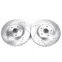 画像をギャラリービューアに読み込む, Power Stop 05-14 Subaru Impreza Front Evolution Drilled &amp; Slotted Rotors - Pair