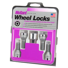 画像をギャラリービューアに読み込む, McGard Wheel Lock Bolt Set - 4pk. (Cone Seat) M14X1.5 / 17mm Hex / 31.0mm Shank Length - Chrome