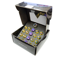 画像をギャラリービューアに読み込む, NRG 200 Series M12 X 1.5 Titanium Lug Nut Set - 21 Pc w/Lock Key Socket - Neochrome