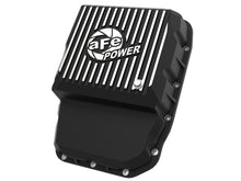 画像をギャラリービューアに読み込む, aFe Transmission Pan (Black w/ Machined Fins) 13-19 Dodge Diesel Trucks L6-6.7L (td)