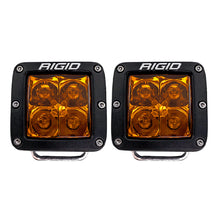 画像をギャラリービューアに読み込む, Rigid Industries D-Series Spot w/ Amber PRO Lens (Pair)