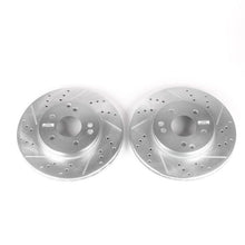 画像をギャラリービューアに読み込む, Power Stop 99-00 Mercedes-Benz C230 Front Evolution Drilled &amp; Slotted Rotors - Pair