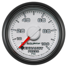 画像をギャラリービューアに読み込む, Autometer Factory Match Exhaust Pressure Gauge 2-1/16in 0-100 PSI FSE Dodge
