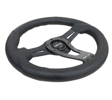画像をギャラリービューアに読み込む, NRG Reinforced Steering Wheel (320mm) w/Carbon Center Spoke