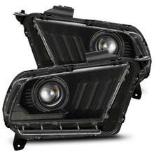 画像をギャラリービューアに読み込む, AlphaRex 10-12 Ford Mustang PRO-Series Projector Headlights Plank Style Black w/Top/Bottom DRL