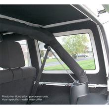 画像をギャラリービューアに読み込む, DEI 11-18 Jeep Wrangler JK 2-Door Boom Mat Rear Side Window Trim - 2 Piece - Black
