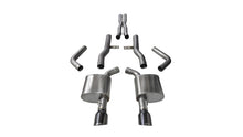 画像をギャラリービューアに読み込む, Corsa 2015-2023 Dodge Charger SRT/Scat Pack/R/T 6.4L Black Xtreme Cat-Back Exhaust