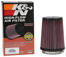 画像をギャラリービューアに読み込む, K&amp;N Filter Universal Rubber Filter 4 inch Flange 5 3/8 inch Base 4 3/8 inch Top 7 inch Height
