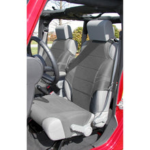 画像をギャラリービューアに読み込む, Rugged Ridge Neoprene Seat Vests Gray 07-20 JK/JL/JT