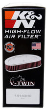 画像をギャラリービューアに読み込む, K&amp;N 99-01 Harley-Davidson Twin Cam F/I Air Filter