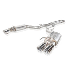 画像をギャラリービューアに読み込む, Stainless Works 2018+ Ford Mustang GT 3in Redline Series Catback H-Pipe w/Active Valves &amp; Quad Tips