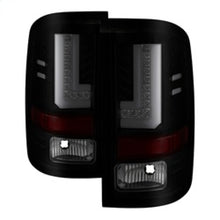 画像をギャラリービューアに読み込む, Spyder GMC Sierra 2016-2017 Light Bar LED Tail Lights - Black Smoke ALT-YD-GS16-LED-BSM