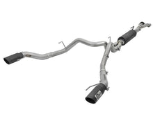 画像をギャラリービューアに読み込む, aFe MACH Force-Xp 3in to 3-1/2in 304 SS Cat-Back Exhaust w/Black Tip 17-18 Ford F-150 Raptor V6 3.5L