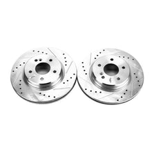 画像をギャラリービューアに読み込む, Power Stop 05-06 Chrysler Crossfire Rear Evolution Drilled &amp; Slotted Rotors - Pair
