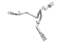 画像をギャラリービューアに読み込む, AWE Tuning 2015+ Ford F-150 0FG Dual Exit Performance Exhaust System w/5in Chrome Silver Tips