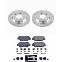 画像をギャラリービューアに読み込む, Power Stop 2015 Hyundai Sonata Rear Z23 Evolution Sport Brake Kit