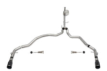 画像をギャラリービューアに読み込む, Corsa 2021-2025 Ford F-150 Regular Cab/ 8in Bed 5.0L V8 Xtreme Cat-Back Dual Rear Exit-Black PVD