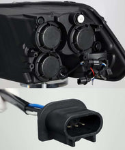 画像をギャラリービューアに読み込む, AlphaRex 09-18 Dodge Ram 1500HD PRO-Series Projector Headlights Plank Style Black w/Seq Signal/DRL