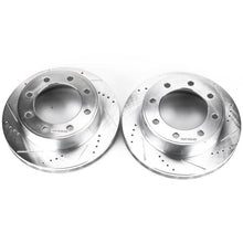 画像をギャラリービューアに読み込む, Power Stop 00-05 Ford Excursion Front Evolution Drilled &amp; Slotted Rotors - Pair
