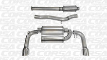 画像をギャラリービューアに読み込む, Corsa 2008-2015 Mitsubishi Lancer Evolution X Sedan 2.0L Polished Sport Dual Rear Cat-Back Exhaust