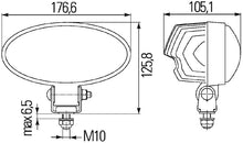 画像をギャラリービューアに読み込む, Hella Work Lamp Na 0Gr Md1224 Dt Ov90 1Gb