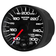 画像をギャラリービューアに読み込む, Autometer Spek-Pro - Nascar 2-1/16in Water Temp 100- 300F Bfb Ecu