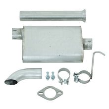 画像をギャラリービューアに読み込む, MBRP 00-06 Jeep Wrangler (TJ) Inline-4 2.5L Inline-6 4.0L Cat Back Single Off-Road Turn Down Alum Ex
