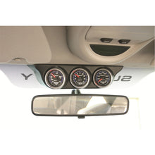 画像をギャラリービューアに読み込む, Autometer 99-07 Ford Super Duty / 03-07 Dodge Ram Black Triple Overhead Console Pod