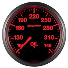 画像をギャラリービューアに読み込む, Autometer Elite 52mm 100-340 Deg F Oil Temp Peak &amp; Warn w/ Electronic Control Gauge