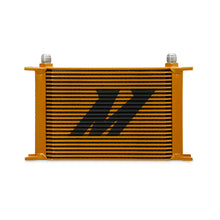 画像をギャラリービューアに読み込む, Mishimoto Universal 25-Row Oil Cooler - Gold