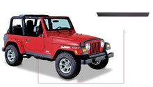 画像をギャラリービューアに読み込む, Bushwacker 97-06 Jeep Wrangler Trail Armor Side Rocker Panels - Black