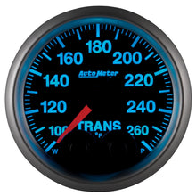 画像をギャラリービューアに読み込む, Autometer Elite 52mm 100-260 Degrees F Trans Temperature Peak and Warn Gauge w/ Electronic Control